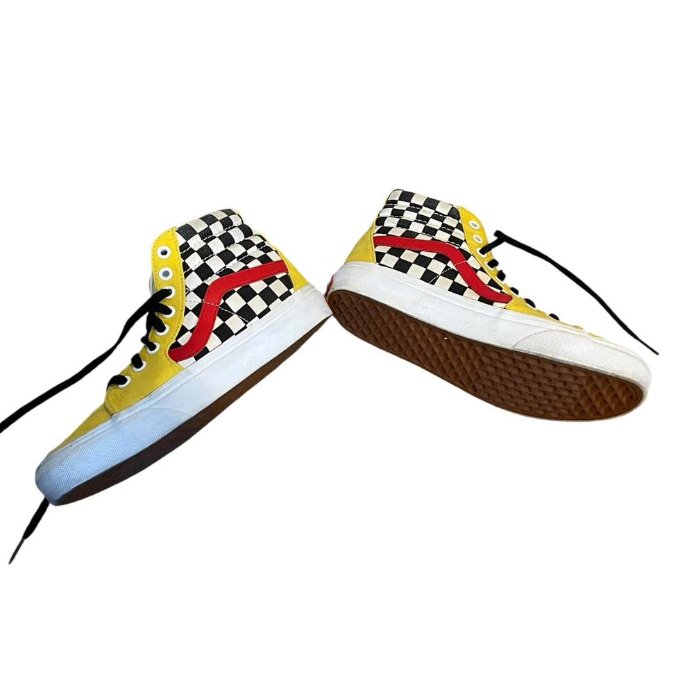 Vans Sk8-Hi Checkerboard Shoes Women's Size 7 - Picture 5 of 8